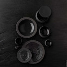Assiette à dîner ronde Bahia Onyx 230 mm - Finedine  au meilleur prix sur Restock CHR
