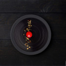 Assiette à dîner ronde Bahia Onyx 230 mm - Finedine  au meilleur prix sur Restock CHR