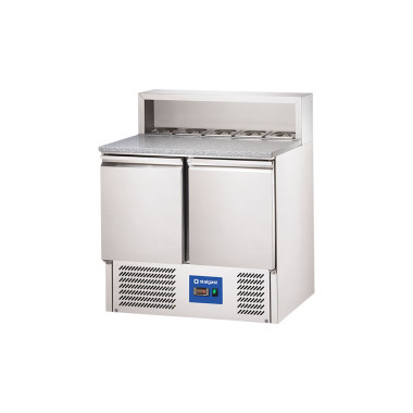 Table réfrigérée 2 portes pour pizza 240 litres - Stalgast  au meilleur prix sur Restock CHR