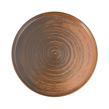 Assiette à bord haut Lykke Brown - 180 mm - Finedine  au meilleur prix sur Restock CHR