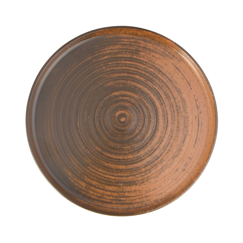 Assiette à bord haut Lykke Brown - 180 mm - Finedine  au meilleur prix sur Restock CHR