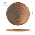 Assiette à bord haut Lykke Brown - 180 mm - Finedine  au meilleur prix sur Restock CHR