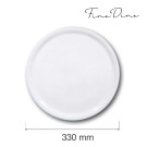 Assiette spéciale pizza - blanche - 330 mm - Finedine  au meilleur prix sur Restock CHR