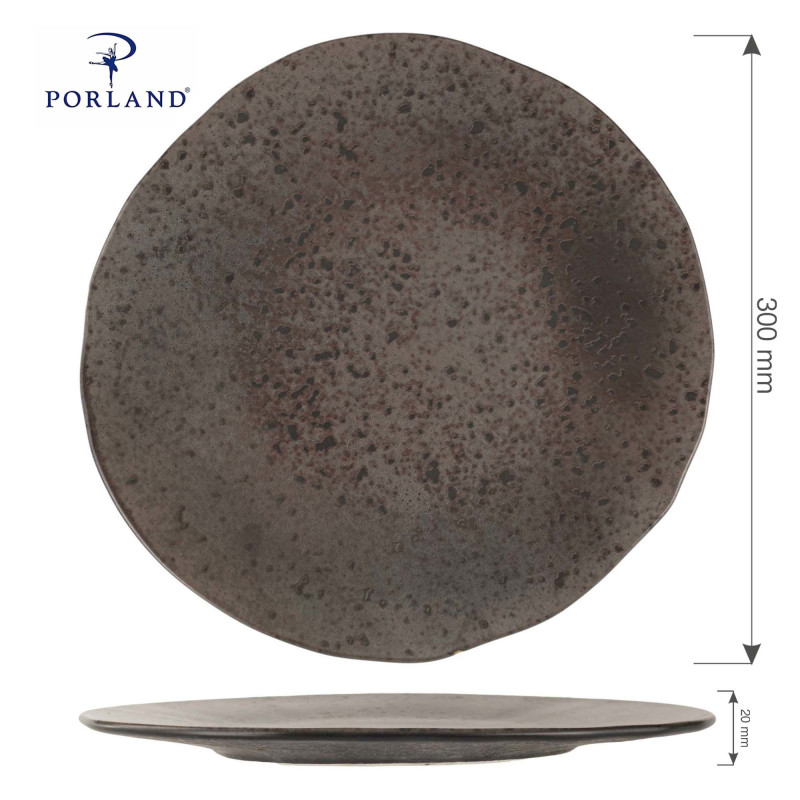 Assiette de présentation en grès 300 mm - Finedine  au meilleur prix sur Restock CHR