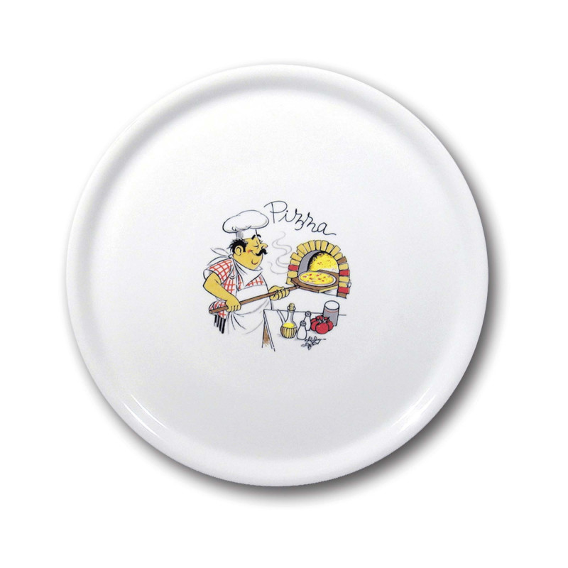 Plat à pizza spécial - décoré - 330 mm - Finedine  au meilleur prix sur Restock CHR