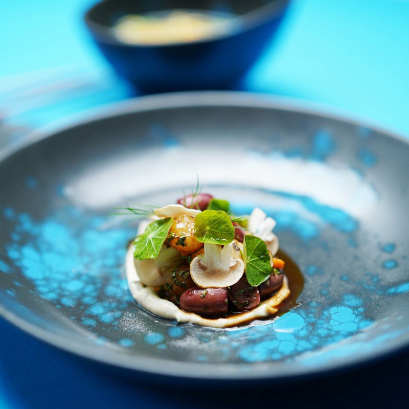 Assiette à bord haut Flora - 270 mm - Finedine  au meilleur prix sur Restock CHR