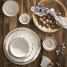 Assiette à pizza en sable - 280 mm - Finedine  au meilleur prix sur Restock CHR
