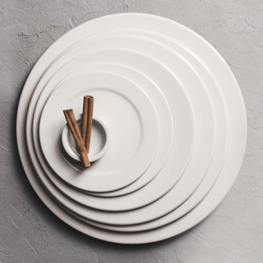 Assiette Dove - 270 mm - Lot de 6 - Finedine  au meilleur prix sur Restock CHR