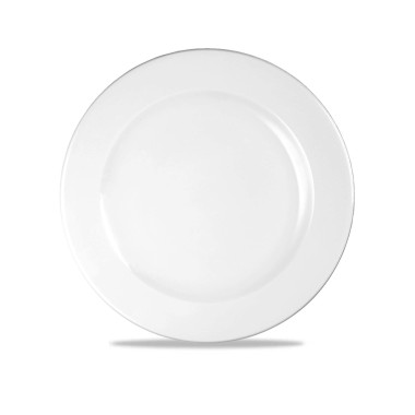 Assiette Profile blanche - 305mm - Finedine  au meilleur prix sur Restock CHR