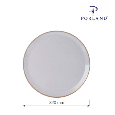 Assiette à pizza Ashen - 320 mm - Finedine  au meilleur prix sur Restock CHR