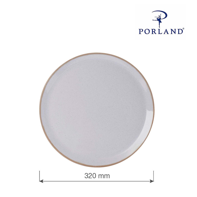 Assiette à pizza Ashen - 320 mm - Finedine  au meilleur prix sur Restock CHR