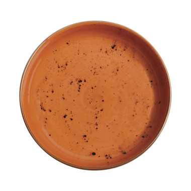 Assiette plate porcelaine Dahlia - 200 mm - Finedine  au meilleur prix sur Restock CHR