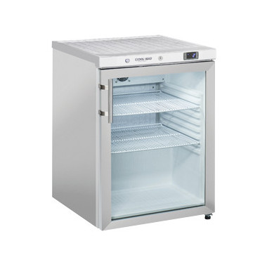 Armoire réfrigérée 200L avec porte en verre thermostat numérique 3 étagères - CRXG 2 - Cool Head  au meilleur prix sur Restock C