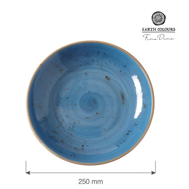Assiette creuse Iris - 250 mm - Finedine  au meilleur prix sur Restock CHR
