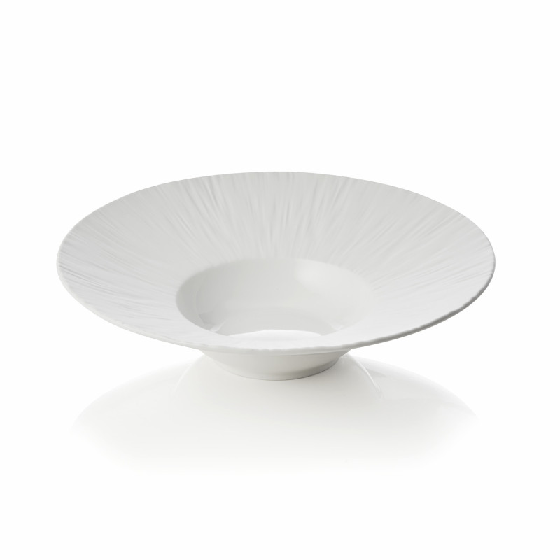 Assiette à pâtes 24 cm blanche MAYA (x3) SHIRO professionnel - Was Germany  au meilleur prix sur Restock CHR