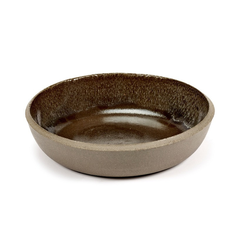 Assiette creuse urbaine - grise - 210x(h)45mm - Finedine  au meilleur prix sur Restock CHR