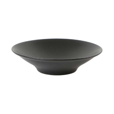Assiette profonde en charbon - 200x(H)51mm - Finedine  au meilleur prix sur Restock CHR