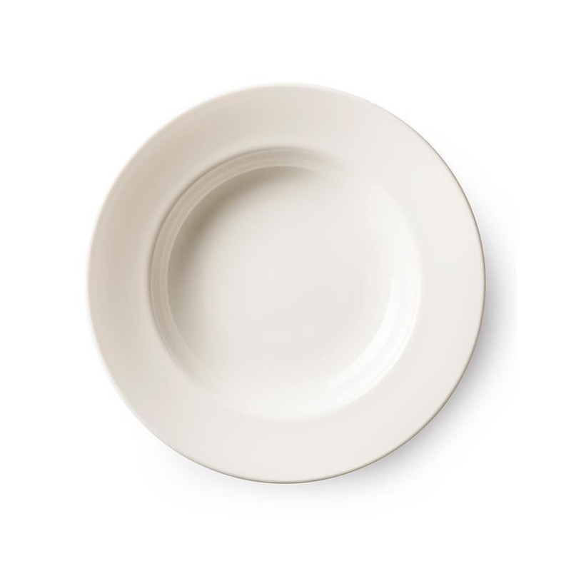 Assiette creuse ivoire - 260x(H)51mm - Finedine  au meilleur prix sur Restock CHR
