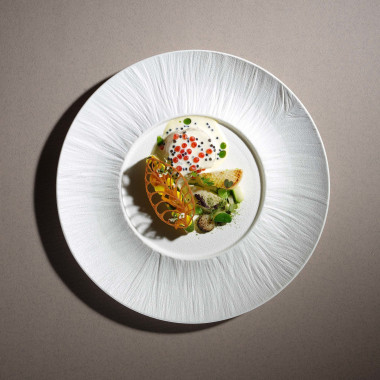 Assiette profonde à large bord Fiord 270 mm - Finedine  au meilleur prix sur Restock CHR