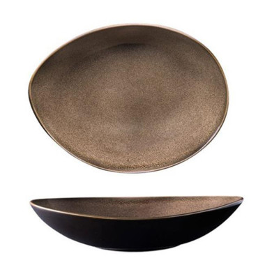 Assiette creuse en châtaignier 1280 ml - Finedine  au meilleur prix sur Restock CHR