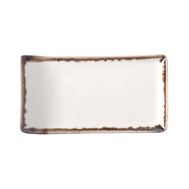 Assiette de service en vanille - 215x180mm - Finedine  au meilleur prix sur Restock CHR