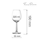 Verre à vin Volare Banquet - 320 ml - Lot de 6 - Finedine  au meilleur prix sur Restock CHR