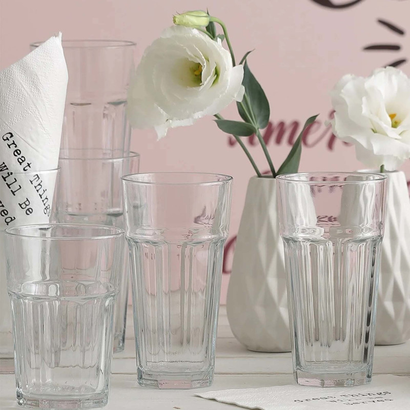 Verre long drink Aras 360 ml - Lot de 6 - Finedine  au meilleur prix sur Restock CHR
