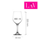 Verre à vin Fame 480 ml - Lot de 6 - Finedine  au meilleur prix sur Restock CHR