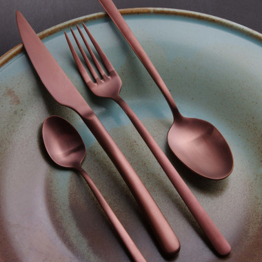 Fourchette à dessert Amarone Bronze - OVE - 184 mm - Lot de 12 - Finedine  au meilleur prix sur Restock CHR