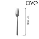 Fourchette à dessert Amarone noire - OVE - 184 mm - Lot de 12 - Finedine  au meilleur prix sur Restock CHR