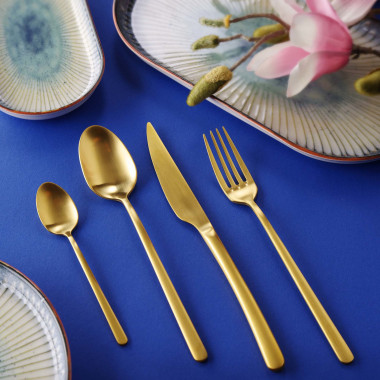 Fourchette à gâteau Amarone Gold - OVE - 153 mm - Lot de 12 - Finedine  au meilleur prix sur Restock CHR