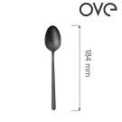 Cuillère à dessert Amarone Noir - OVE - 184 mm - Lot de 12 - Finedine  au meilleur prix sur Restock CHR