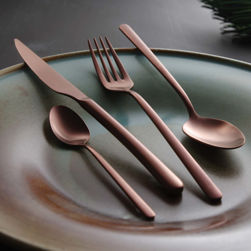 Cuillère à café Bronze Amarone - OVE - 146 mm - Lot de 12 - Finedine  au meilleur prix sur Restock CHR