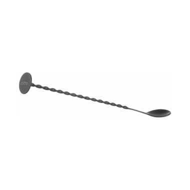 Cuillère à mélange avec pilon - Bar up - Noir - 280x35mm - Finedine  au meilleur prix sur Restock CHR