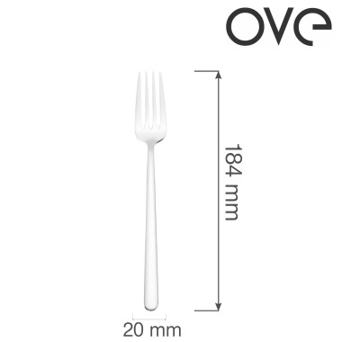 Fourchette à dessert Amarone - OVE - 184 mm - Lot de 12 - Finedine  au meilleur prix sur Restock CHR