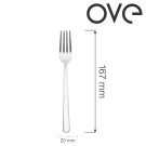 Fourchette à dessert Adria - OVE - 167 mm - Lot de 12 - Finedine  au meilleur prix sur Restock CHR