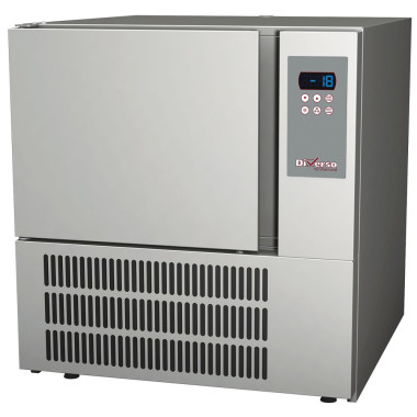 Cellule de refroidissement - 3 GN 1/1 - 8 kg - Sonde à cœur - Thermostat numérique - Dégivrage automatique - Diverso  au meilleu