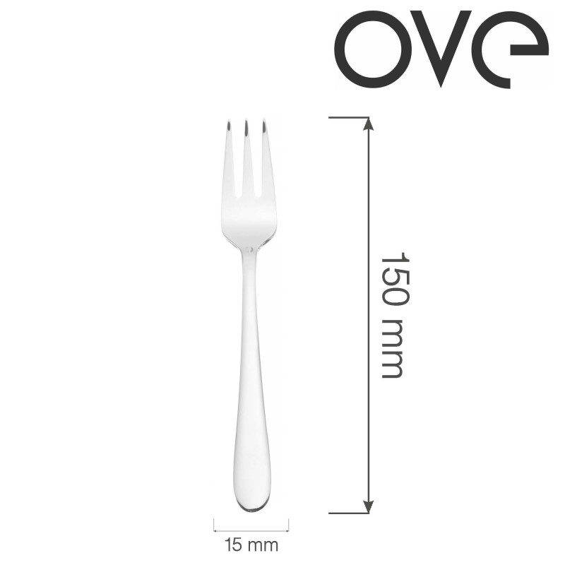 Fourchette à gâteau Como - OVE - 150 mm - Lot de 12 - Finedine  au meilleur prix sur Restock CHR