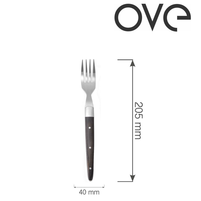 Fourchette à steak Corfu - set de 6 - OVE - 205 mm - Finedine  au meilleur prix sur Restock CHR