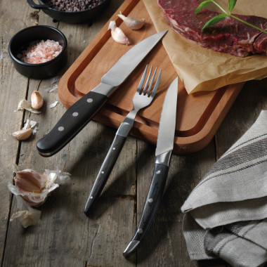 Fourchette à steak Corfu - set de 6 - OVE - 205 mm - Finedine  au meilleur prix sur Restock CHR