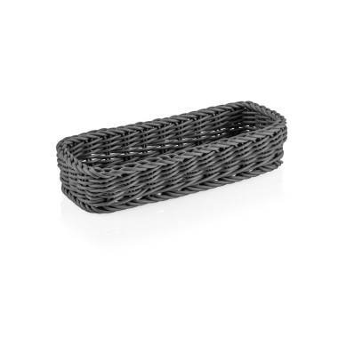 WEAVER PRO SYSTEMKÖRBE Panier à couverts 27 x 10 cm H 5 cm gris polypropylène WEAVER PRO professionnel - Was Germany  au meilleu