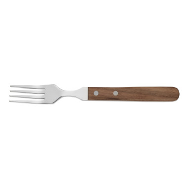 Acier chromé 13/0, walnut wood Fourchette à steak 20 cm manche en noyer (x6) professionnel - Was Germany  au meilleur prix sur R