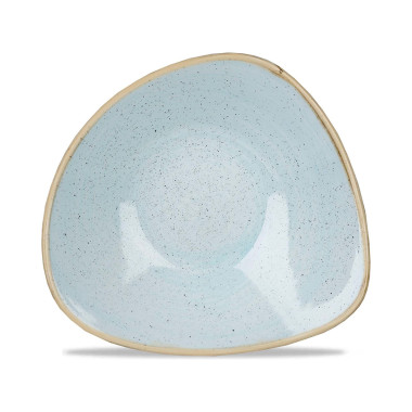 Bol triangulaire en céramique Stonecast couleur ?uf de cane - 235 mm - Finedine  au meilleur prix sur Restock CHR