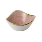 Bol triangulaire Stonecast rose pétale - 153 mm - Finedine  au meilleur prix sur Restock CHR
