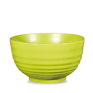 Bol à salade ondulé en émail vert - 1180 ml - Finedine  au meilleur prix sur Restock CHR