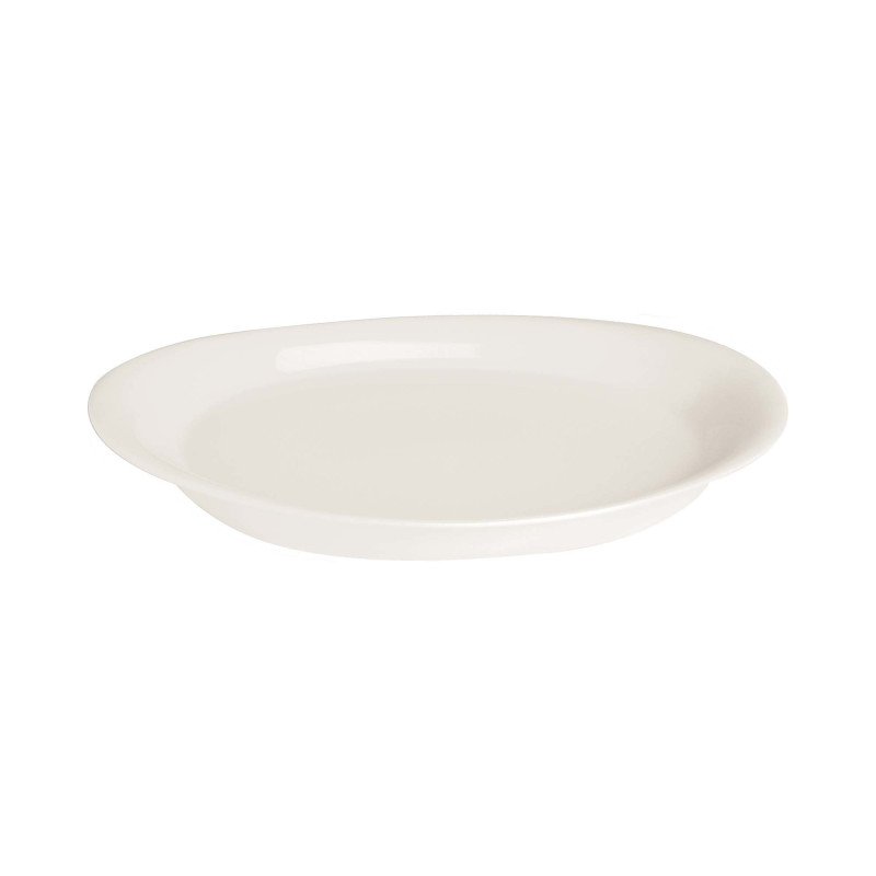 Plat ovale Dove - 330x240mm - Lot de 6 - Finedine  au meilleur prix sur Restock CHR