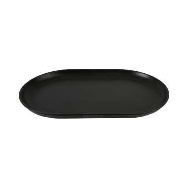 Plateau ovale en charbon - 300x150mm - Finedine  au meilleur prix sur Restock CHR