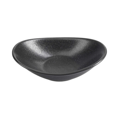 Plat ovale mini en charbon - 110 mm - Finedine  au meilleur prix sur Restock CHR