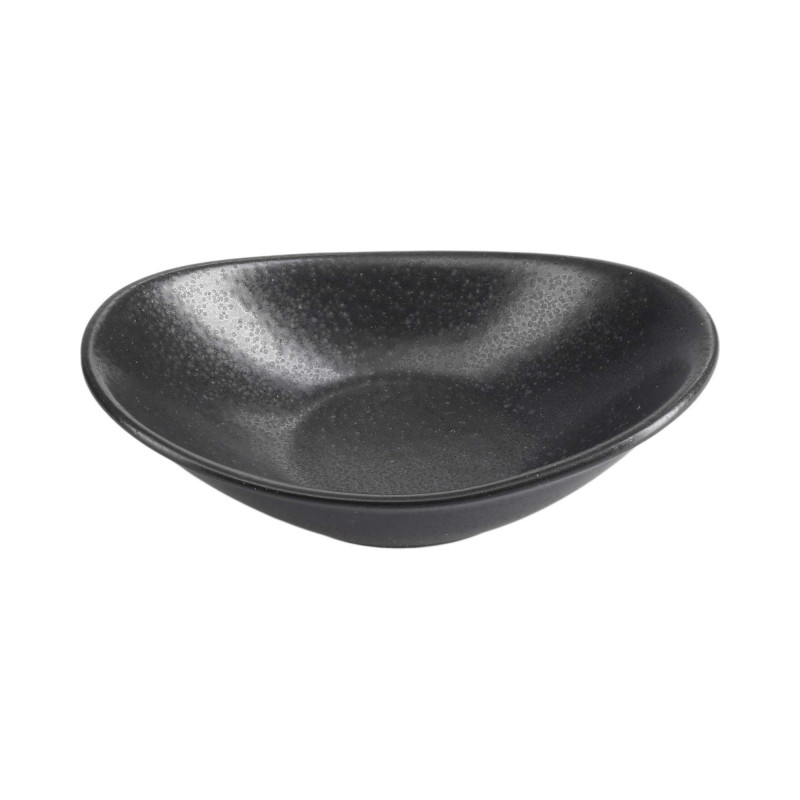 Plat ovale mini en charbon - 110 mm - Finedine  au meilleur prix sur Restock CHR