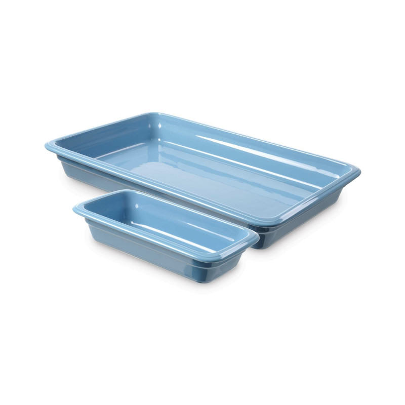 Récipient en porcelaine GN1/1 bleu - Finedine  au meilleur prix sur Restock CHR